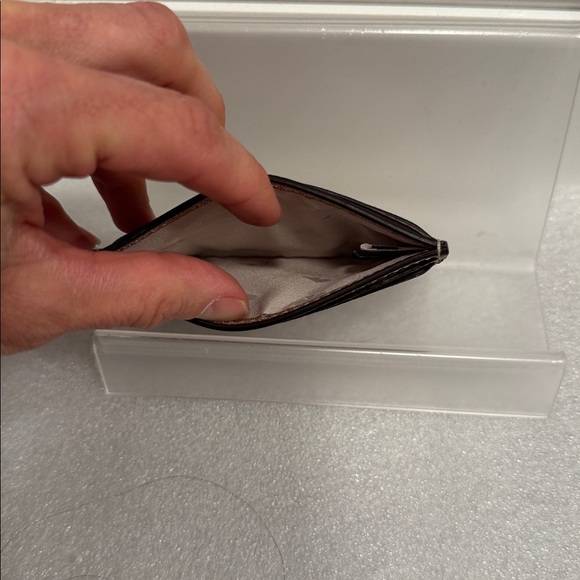 Kate Spade gold Sparkling glitter Card Holder - Picture 3 of 5